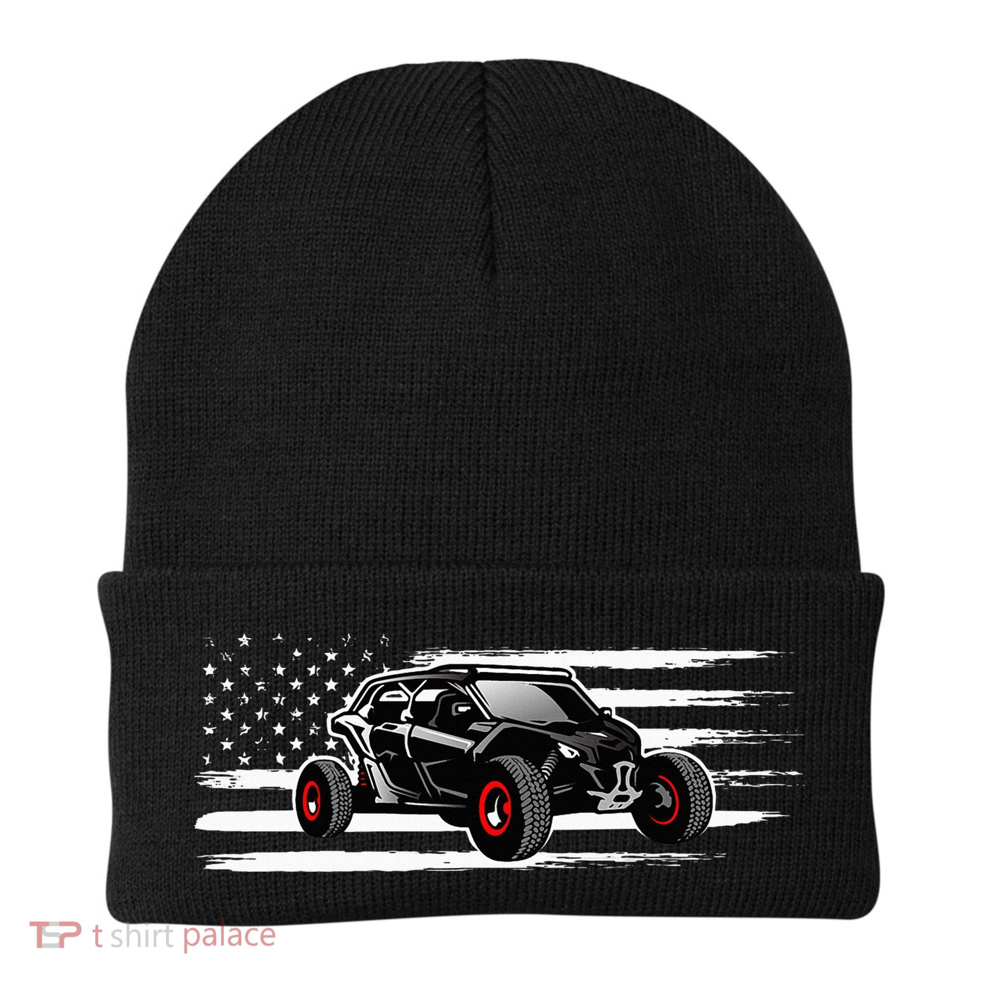American Flag Utv Side By Side Sxs Off Road Beanie