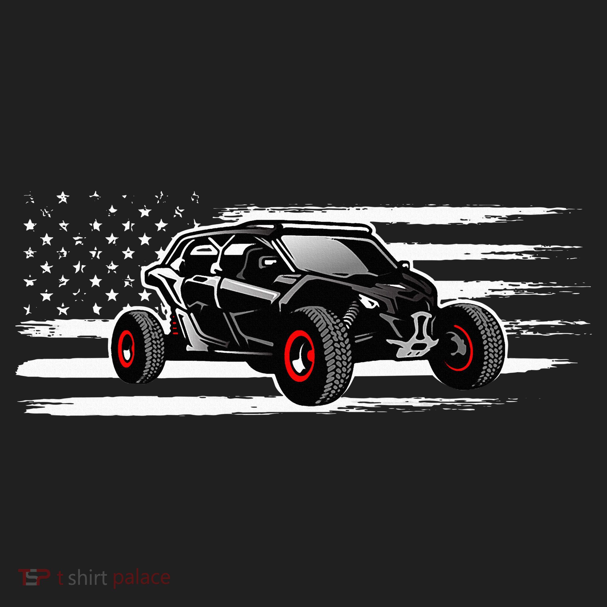 American Flag Utv Side By Side Sxs Off Road Tumbler