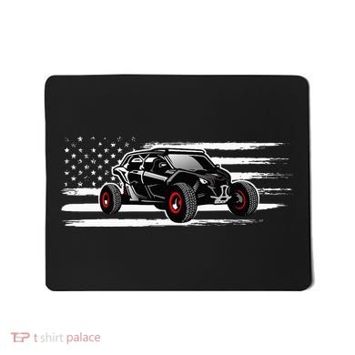 American Flag Utv Side By Side Sxs Off Road Mousepad