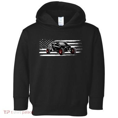 American Flag Utv Side By Side Sxs Off Road Toddler Hoodie