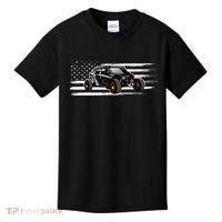 American Flag Utv Side By Side Sxs Off Road Kids T-Shirt thumb 0