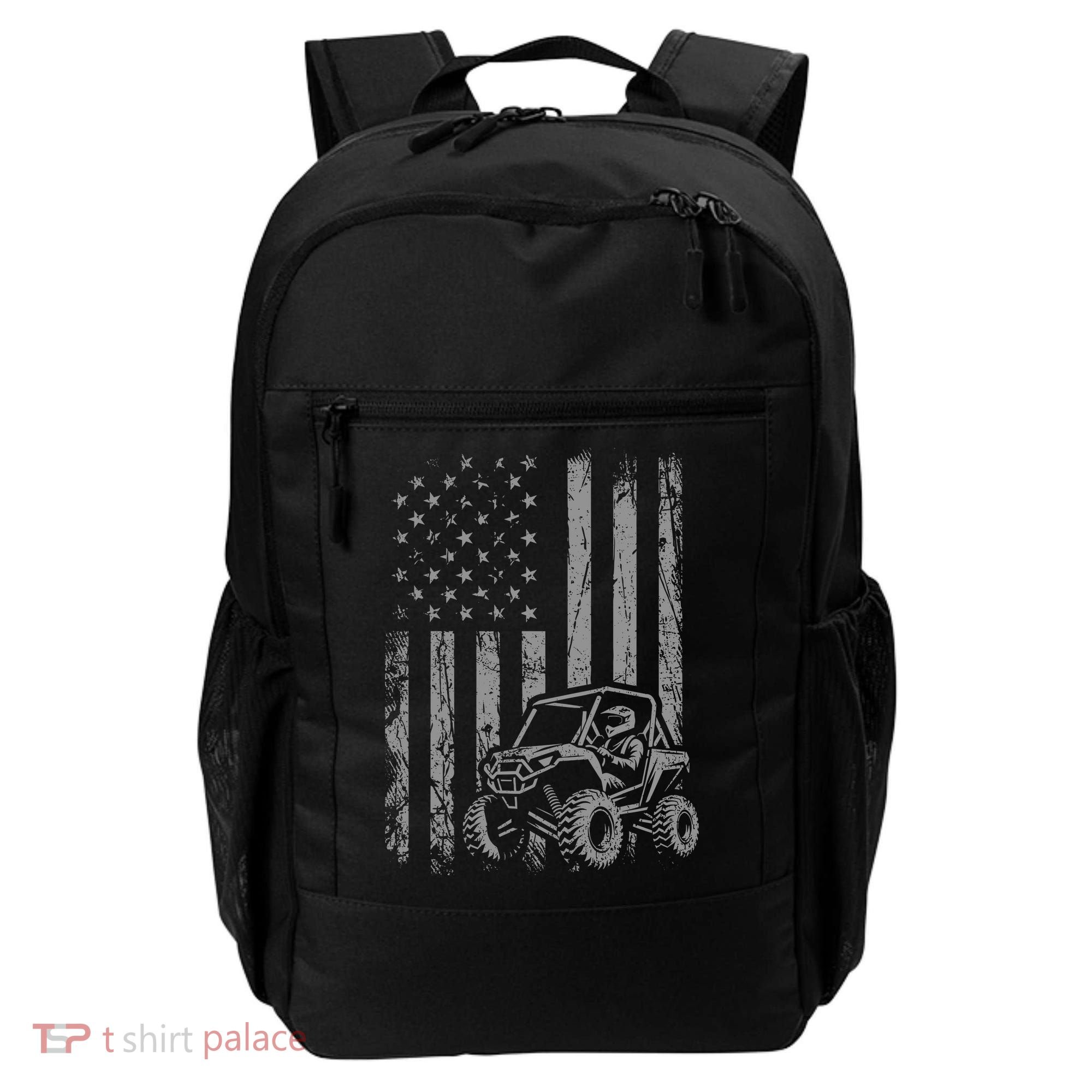 American Flag UTV Side By Side SXS Off Road Backpack