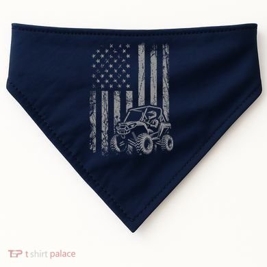 American Flag UTV Side By Side SXS Off Road USA-Made Doggie Bandana