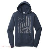 American Flag UTV Side By Side SXS Off Road Women's Hoodie thumb 0