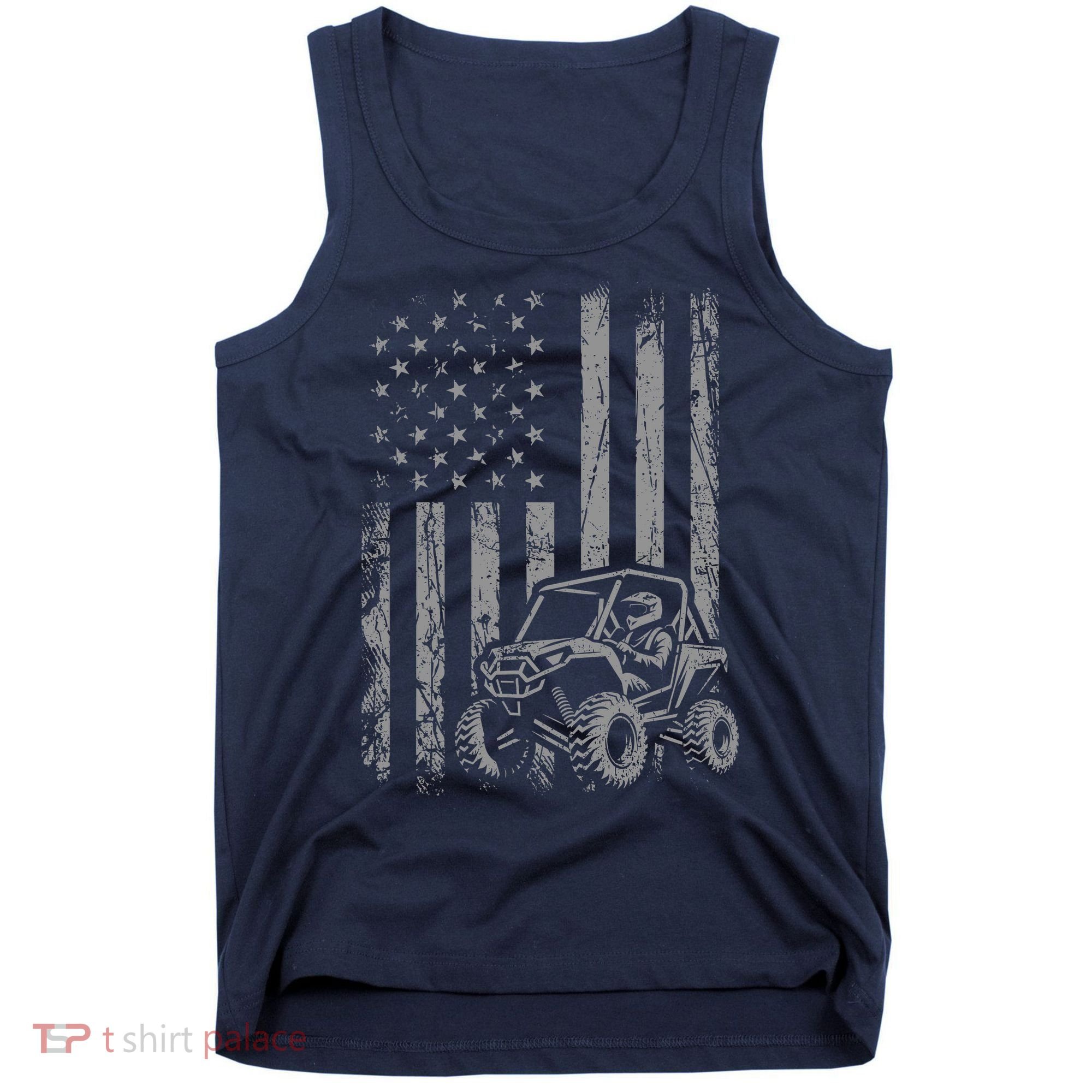 American Flag UTV Side By Side SXS Off Road Tank Top