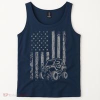 American Flag UTV Side By Side SXS Off Road Tank Top thumb 2