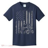 American Flag UTV Side By Side SXS Off Road Kids T-Shirt thumb 0