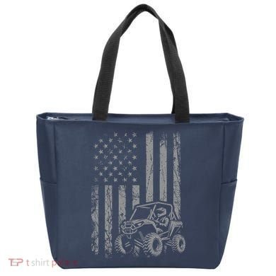 American Flag UTV Side By Side SXS Off Road Tote Bag