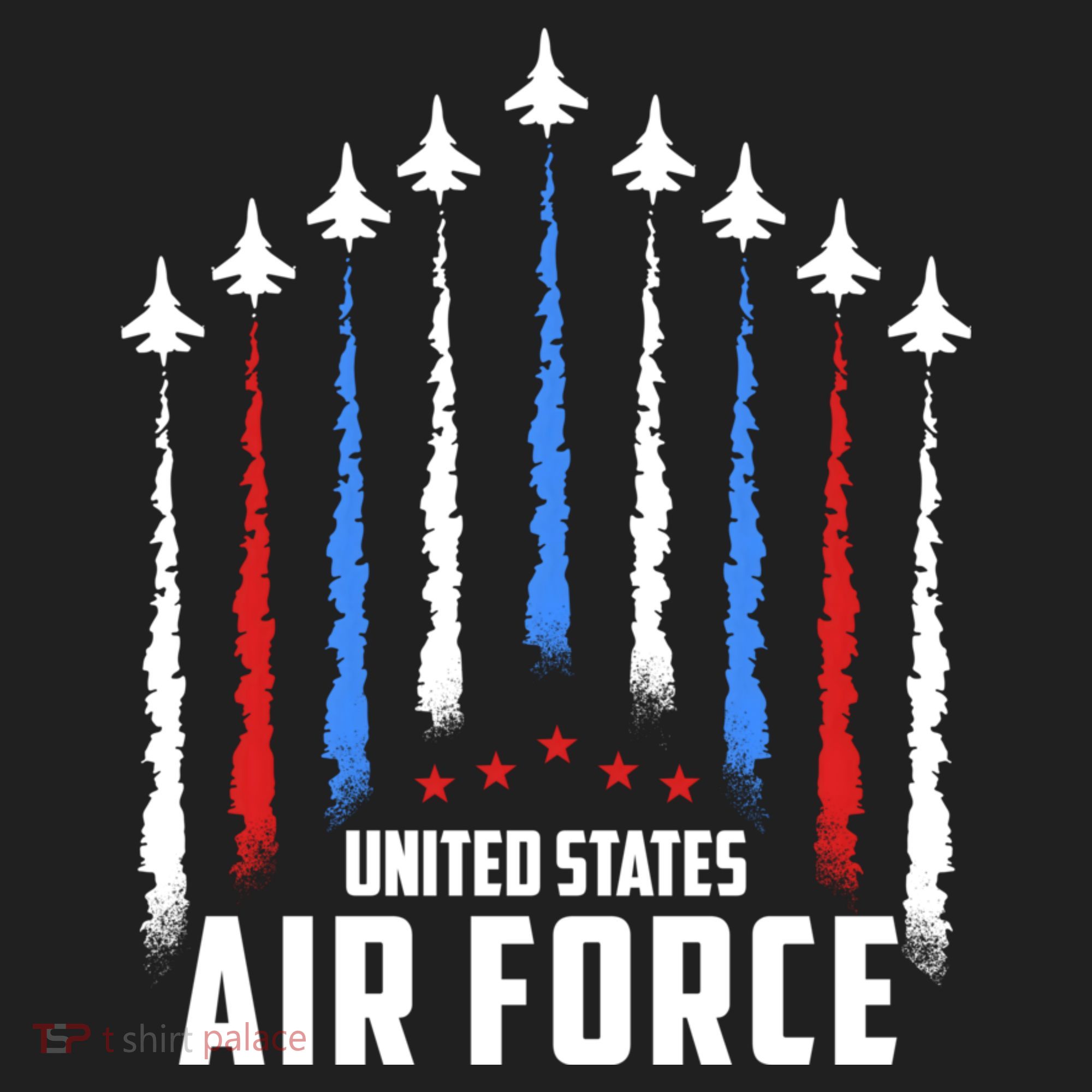 Air Force US Veterans 4th Of July American Flag Beanie