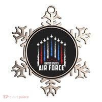 Air Force US Veterans 4th Of July American Flag Ornament thumb 0