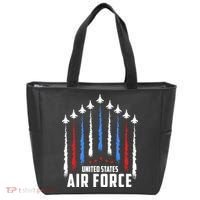 Air Force US Veterans 4th Of July American Flag Tote Bag thumb 0