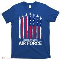 Air Force US Veterans 4th Of July American Flag T-Shirt thumb 0