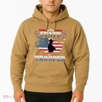 American Flag Usa Law Enforcement State Trooper Hoodie thumb 2