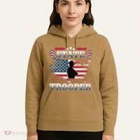 American Flag Usa Law Enforcement State Trooper Hoodie thumb 5