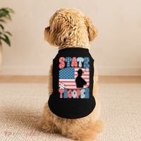 American Flag Usa Law Enforcement State Trooper Doggie Tank thumb 2