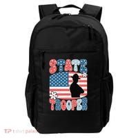 American Flag Usa Law Enforcement State Trooper Backpack thumb 0
