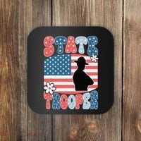 American Flag Usa Law Enforcement State Trooper Coaster thumb 0