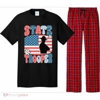 American Flag Usa Law Enforcement State Trooper Pajama Set thumb 0