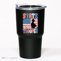 American Flag Usa Law Enforcement State Trooper Tumbler thumb 0