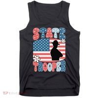 American Flag Usa Law Enforcement State Trooper Tank Top thumb 0