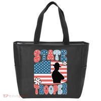 American Flag Usa Law Enforcement State Trooper Tote Bag thumb 0