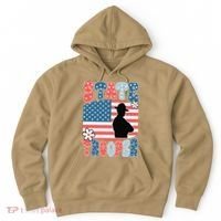 American Flag Usa Law Enforcement State Trooper Hoodie thumb 0