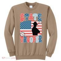 American Flag Usa Law Enforcement State Trooper Sweatshirt thumb 0