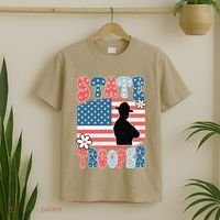 American Flag Usa Law Enforcement State Trooper T-Shirt thumb 2