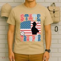 American Flag Usa Law Enforcement State Trooper T-Shirt thumb 6