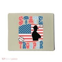 American Flag Usa Law Enforcement State Trooper Mousepad thumb 0