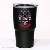 American Flag Usa Law Enforcement State Trooper Tumbler thumb 0