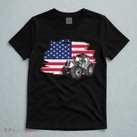 American Farmer US Flag Farmer Farming Gift T-Shirt thumb 5