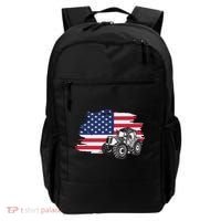 American Farmer US Flag Farmer Farming Gift Backpack thumb 0