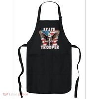 American Flag Usa Law Enforcement State Trooper Apron thumb 0