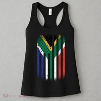 United States Of America Usa Africa Flag Women's Tank Top thumb 3