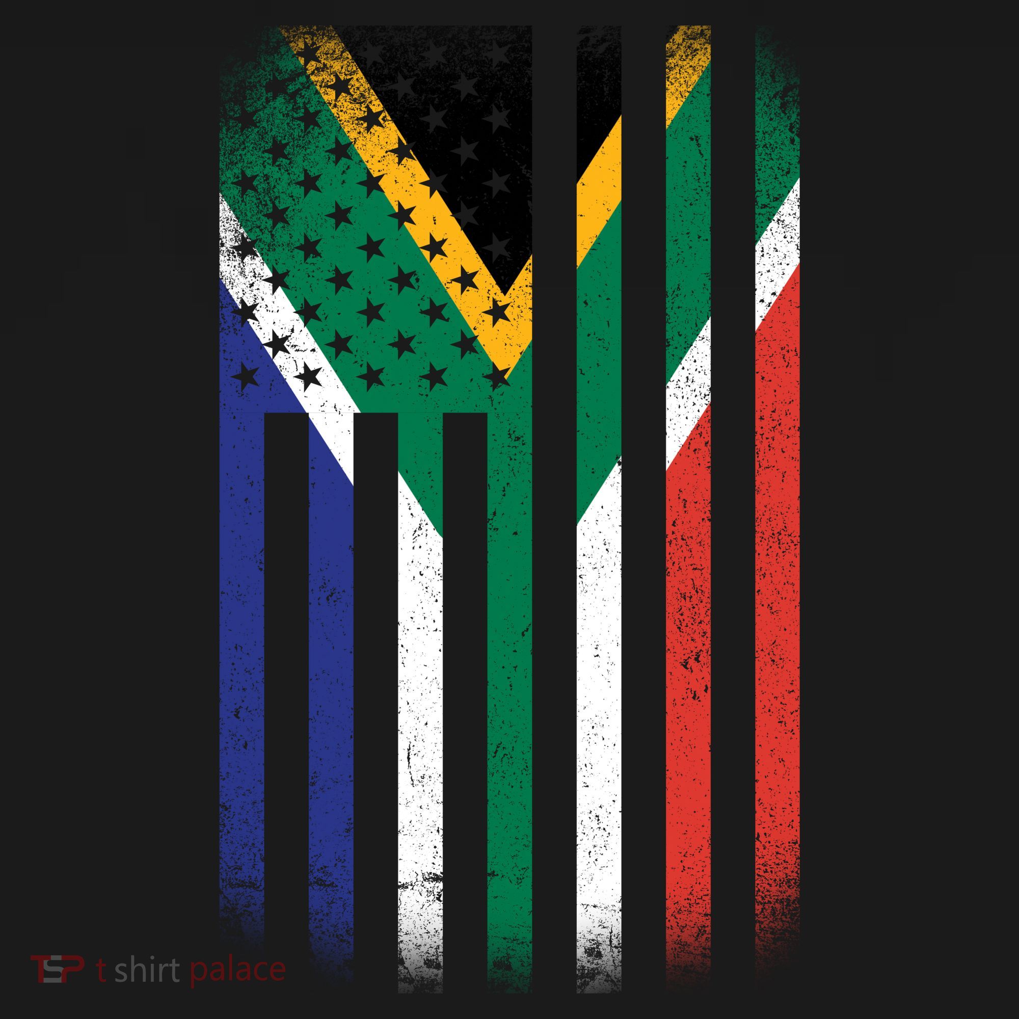 United States Of America Usa Africa Flag Women's Tank Top