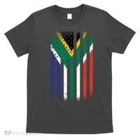United States Of America Usa Africa Flag T-Shirt thumb 0