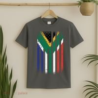 United States Of America Usa Africa Flag T-Shirt thumb 2