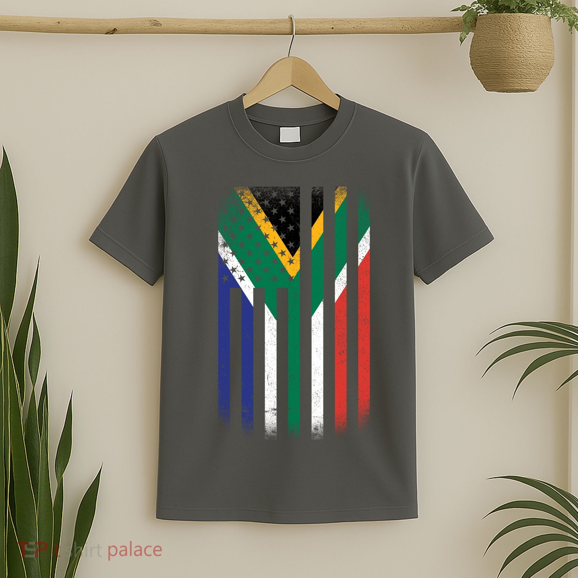 United States Of America Usa Africa Flag T-Shirt