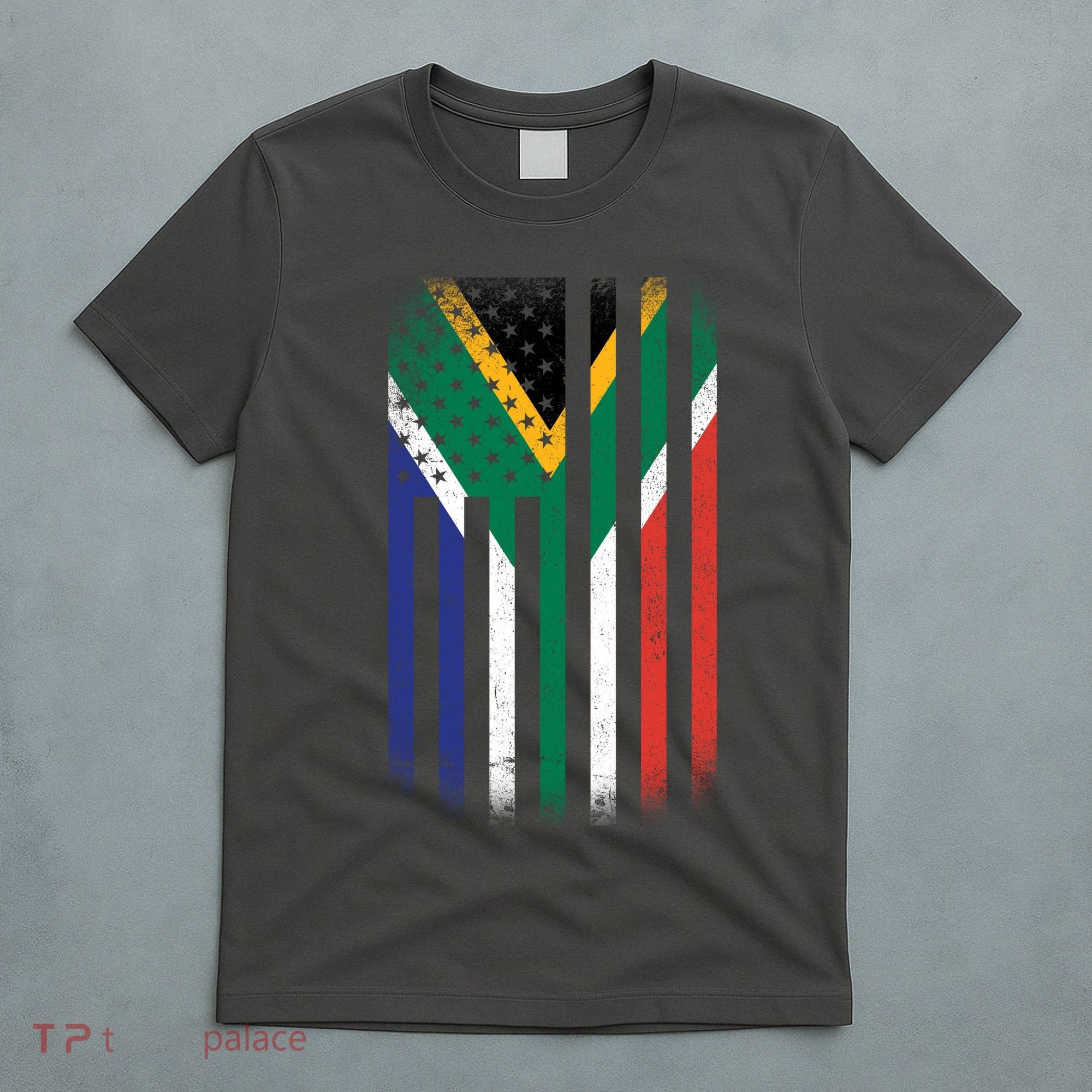 United States Of America Usa Africa Flag T-Shirt