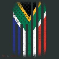 United States Of America Usa Africa Flag T-Shirt thumb 7