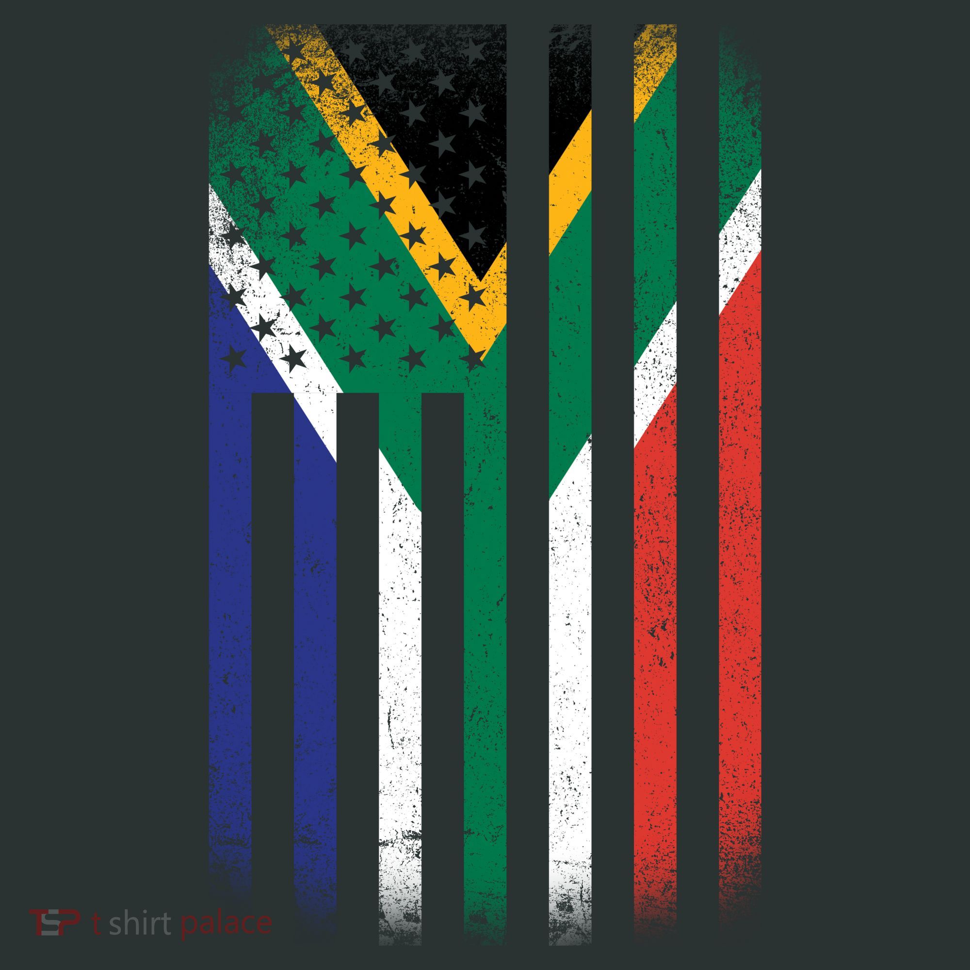 United States Of America Usa Africa Flag T-Shirt