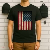 American Flag Vintage Distress T-Shirt thumb 6