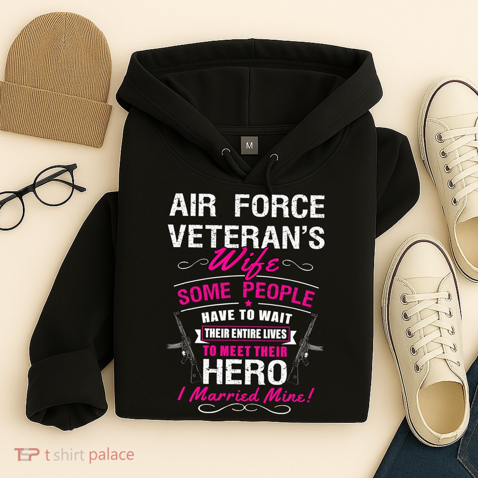 Air Force Veteran's Wife Hoodie