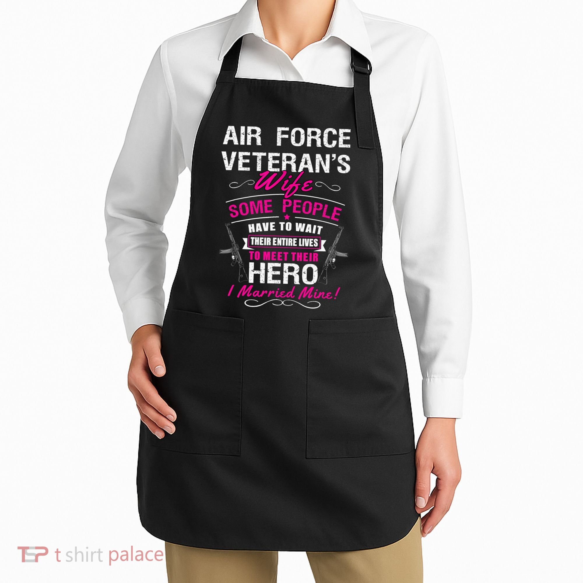 Air Force Veteran's Wife Apron