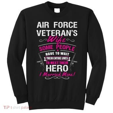 Air Force Veteran's Wife Sweatshirt