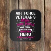 Air Force Veteran's Wife Coaster thumb 0