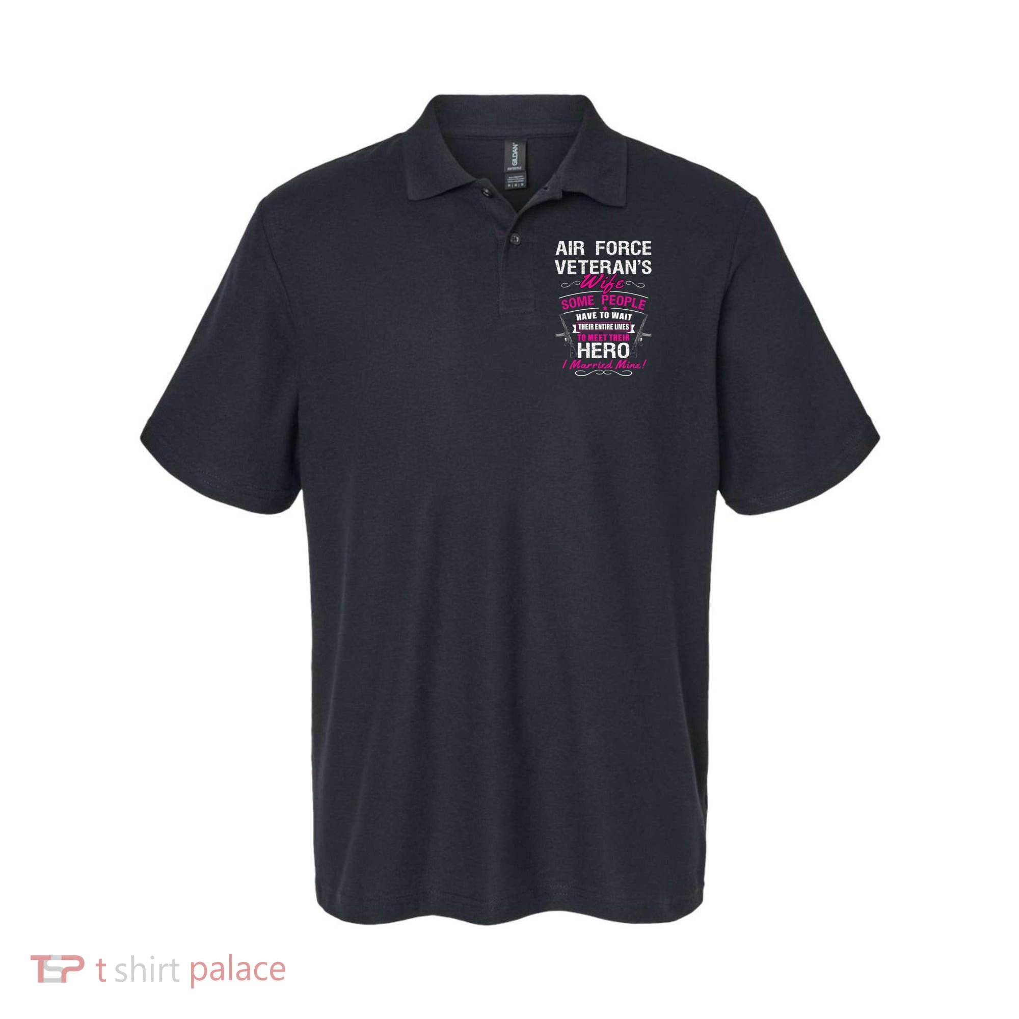Air Force Veteran's Wife Polo