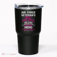 Air Force Veteran's Wife Tumbler thumb 0