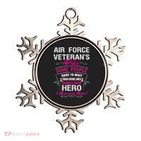 Air Force Veteran's Wife Ornament thumb 0